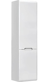 Jorno Шкаф пенал Moduo Slim 33/115 белый – фотография-1