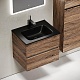 Sancos Тумба с раковиной Urban 60 дуб чарльстон раковина Element 61 CN7001MB – фотография-9