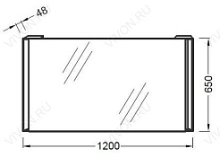 Jacob Delafon Мебель для ванной "Reve 120" EB564-442 – фотография-7