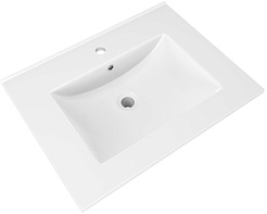 Teymi Тумба с раковиной Vitra 60 подвесная дуб/графит – фотография-7