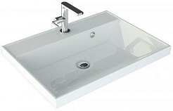 Style Line Мебель для ванной Стокгольм 60 подвесная белый рифленый софт – фотография-9