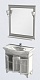 Aquanet Мебель для ванной Валенса 90 белый краколет/серебро (180240) – фотография-13