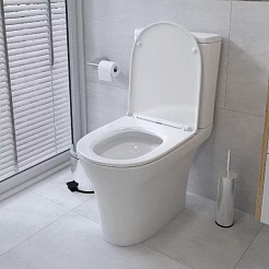 Teymi Унитаз-компакт напольный Ellie Vortex T40206 глянцевый белый – фотография-10