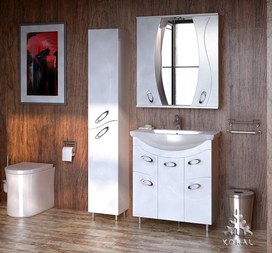 Corozo Мебель для ванной Наина 75 – фотография-4