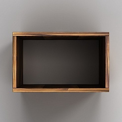 Am.Pm Ниша для хранения Func 40x25 темное дерево – фотография-2