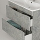 Водолей Мебель для ванной Adel 90 горный камень – картинка-9