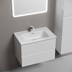 Sancos Мебель для ванной Snob R 70 bianco – фотография-5