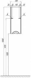 Акватон Шкаф подвесной Сильва 32 L дуб макиато – фотография-3
