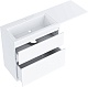 Vivon Тумба под раковину под стиральную машину Donna 150 2 ящика напольная белый глянец – картинка-21