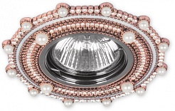 Feron Встраиваемый светильник CD2051 медь, хром – фотография-1