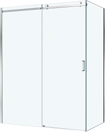 BelBagno Душевой уголок Soft Close-2 SOFT_CLOSE-2-AH-1-160/90-C-Cr 160x90 профиль хром стекло прозрачное – фотография-1