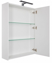 Aquanet Зеркальный шкаф "Тулон 65" белый – фотография-6