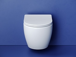 Ceramicanova Подвесной унитаз Metropol Торнадо CN4002T безободковый белый – фотография-3