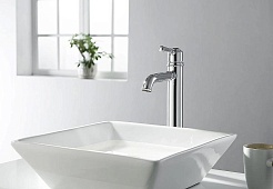 Aquatek Смеситель для раковины Классик AQ1504CR хром – фотография-2