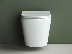 Ceramicanova Подвесной унитаз HighLight Rimless CN1804 белый – фотография-7