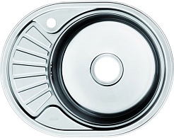 Iddis Мойка из нержавеющей стали Suno SUN60SRi77K шелк, с выпуском – фотография-1