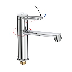 Tokito Смеситель для кухни KANDA хром TOK-KAN-1012 – фотография-5