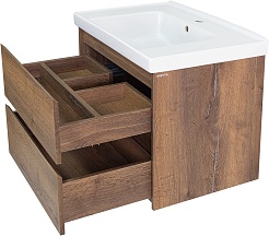 Brevita Тумба под раковину Dallas 60 дуб галифакс – фотография-2