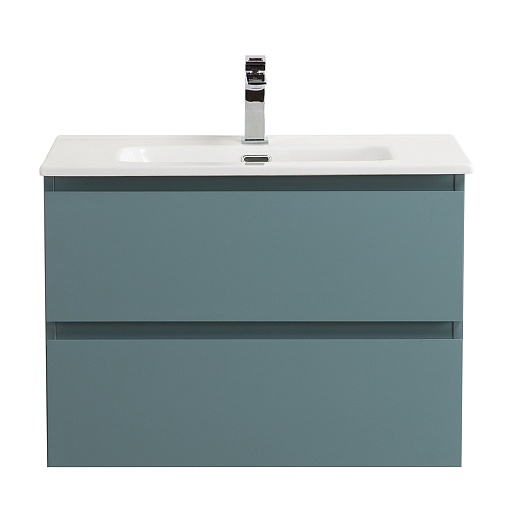 BelBagno Тумба под раковину Kraft 60 подвесная Голубой Матовый – фотография-6