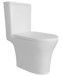 Teymi Унитаз-компакт напольный Ellie Vortex T40206 глянцевый белый – фотография-1