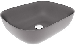Teymi Раковина накладная Solli 50 Artceramic T50391 графит матовый – фотография-1