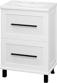 Misty Тумба под раковину Модерн 60 белая – фотография-2