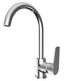 Tokito Смеситель для кухни TOYAMA хром TOK-TOY-1013 – фотография-1