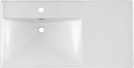 Aquanet Тумба с раковиной Nova Lite 2.0 100 L подвесная белая – фотография-12