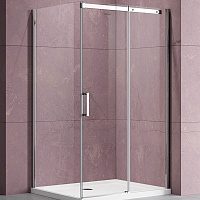 Vincea Душевой уголок Dice 120x90 VSR-4D9012CL профиль хром стекло прозрачное