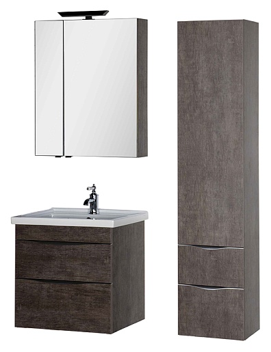 Aquanet Мебель для ванной "Эвора 70" дуб антик – картинка-3