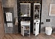 Onika Мебель для ванной Балтика-Квадро 55.11 Black R белая – фотография-18
