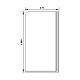 Aquanet Шторка на ванну AQ6-L матовое стекло – фотография-4