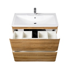 BelBagno Тумба с раковиной Albano 100 напольная Rovere Rustico – фотография-3