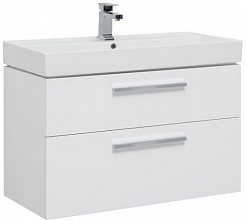 Aquanet Мебель для ванной Nova 90 белая – фотография-6