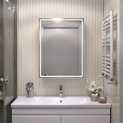 Vigo Зеркальный шкаф Geometry Comfort 600 с бесконтактным выключателем – фотография-8