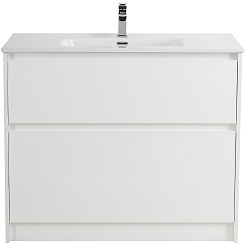 BelBagno Тумба под раковину Kraft 100 напольная Bianco Opaco – фотография-2