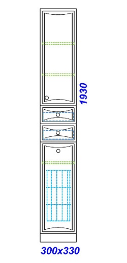 Aqwella Пенал Барселона П3/2 – фотография-2