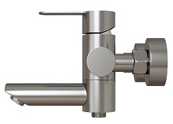 Mixline Смеситель для ванны и раковины 35k MLSS32-01 "Stainless" – фотография-3