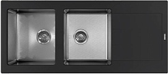 Florentina Мойка кухонная Комби 1160 антрацит – фотография-1