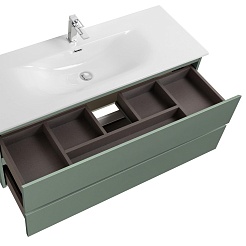 BelBagno Тумба с раковиной Kraft 120 подвесная Еловый матовый с раковиной BB-8099-120 – фотография-7