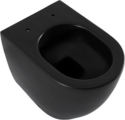 Allen Brau Чаша приставного унитаза Fantasy 4.32004.31 чёрный матовый – фотография-10