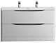 BelBagno Мебель для ванной напольная ANCONA-N 1200 Bianco Lucido, двухмоечная – фотография-9