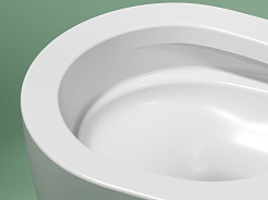 Ceramicanova Подвесной унитаз Modena Rimless CN6063MW белый матовый – фотография-11