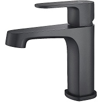 Aquatek Смеситель для раковины Оберон AQ1210MB матовый черный