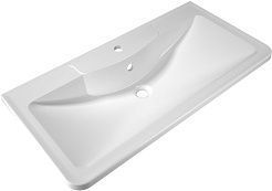 Водолей Мебель для ванной Adel 90 лиственница структурная контрастно-серая – фотография-6