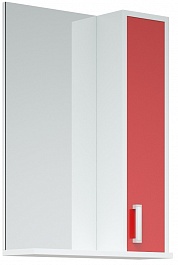 Corozo Зеркало-шкаф Колор 50 красное – фотография-1
