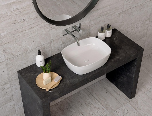 Allen Brau Мебельная накладная раковина Priority 50 4.31002.20 белый глянец – картинка-3