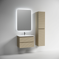 Sancos Тумба с раковиной Folk 70 капучино раковина Element 71 CN7007 – фотография-3