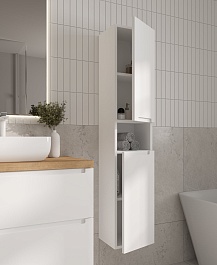 Зов Шкаф-пенал Дион 30 матовый белый – фотография-6