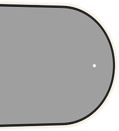 Aquanet Зеркало Контур 50x100 Led TX с подсветкой черное – фотография-5